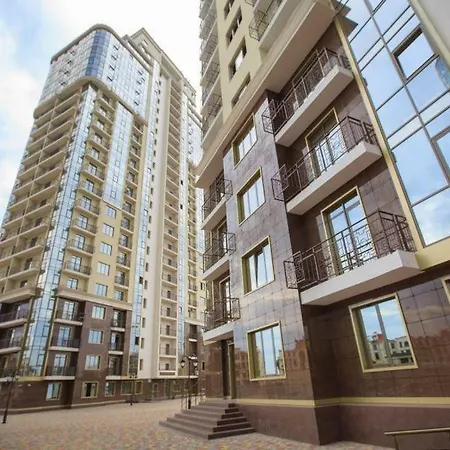 Квартира С Огромной Террасой! 20 Этаж, Вид На Море! Аркадия Apartment