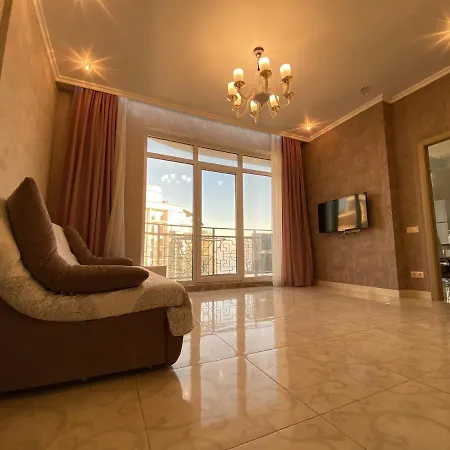 Квартира С Огромной Террасой! 20 Этаж, Вид На Море! Аркадия Apartment *